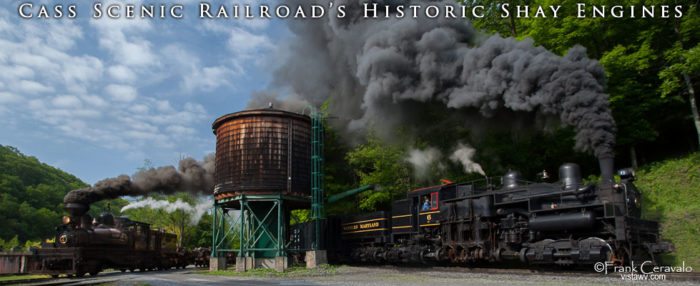 Cass Scenic Railroad and water tower.